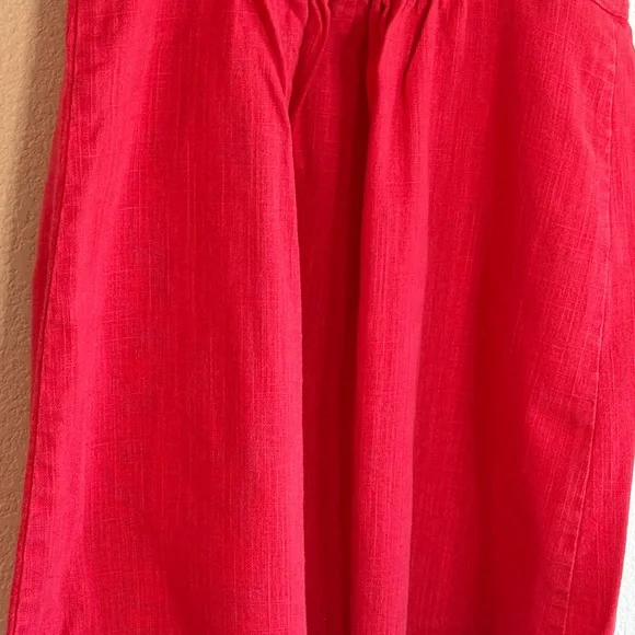🌺 Cherry Red Cutie! Button-Front Sundress w/ Pockets – Size M🌺Preloved - Picture 4 of 16